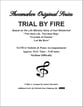 Trial By Fire SATB choral sheet music cover